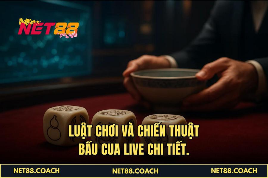 Luật chơi và chiến thuật Bầu Cua Live chi tiết.