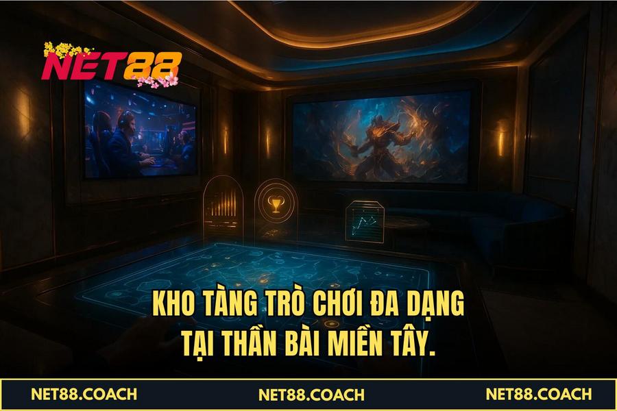 Kho tàng trò chơi đa dạng tại Thần Bài Miền Tây.