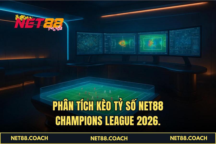 Phân tích Kèo tỷ số NET88 Champions League 2026.