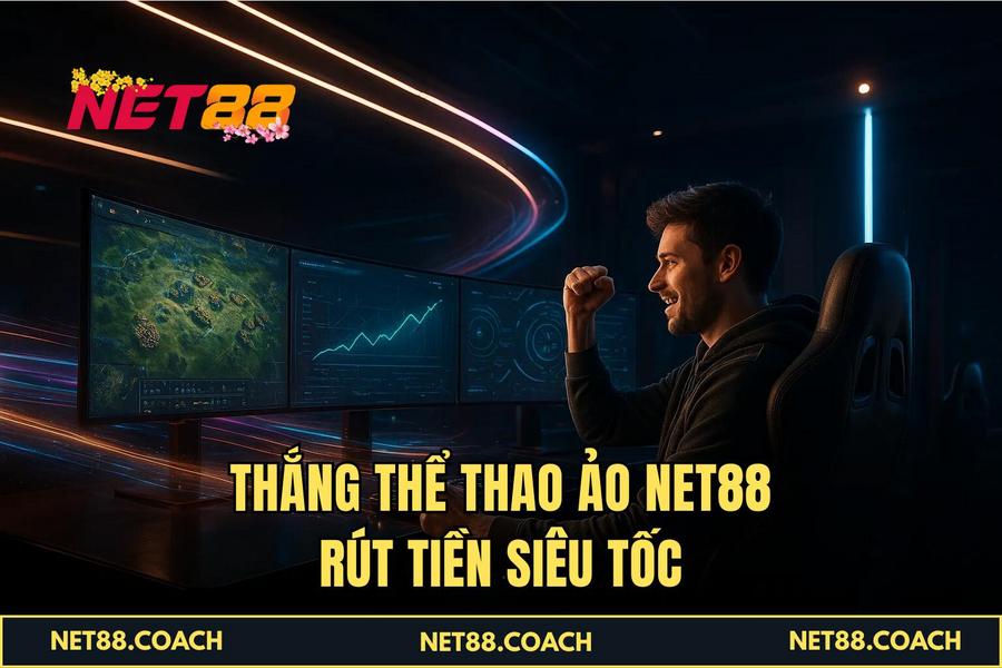 Thắng Thể Thao Ảo NET88 rút tiền siêu tốc