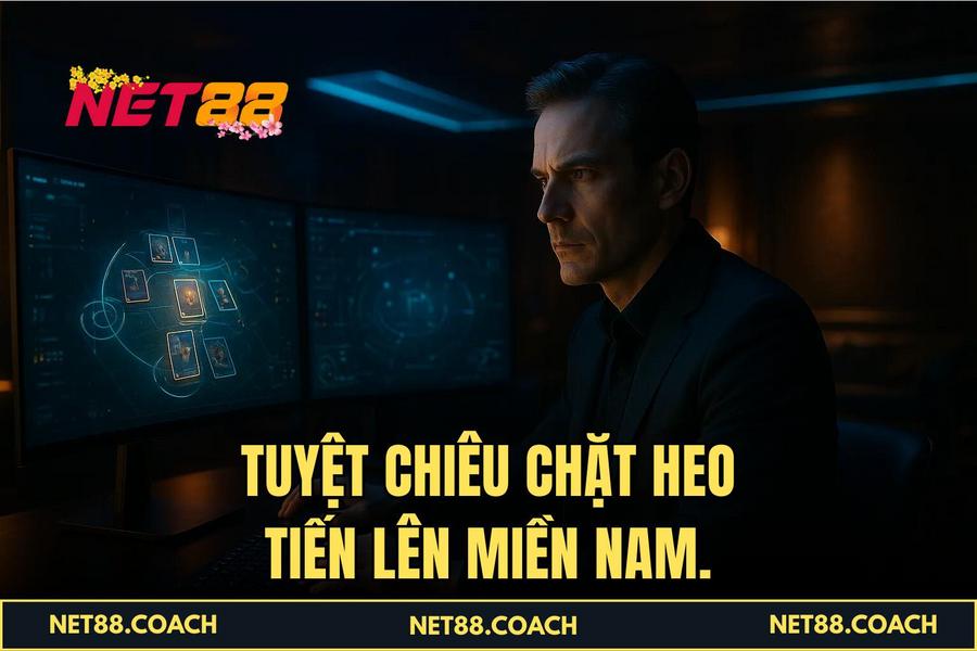 Tuyệt chiêu chặt heo Tiến Lên Miền Nam.