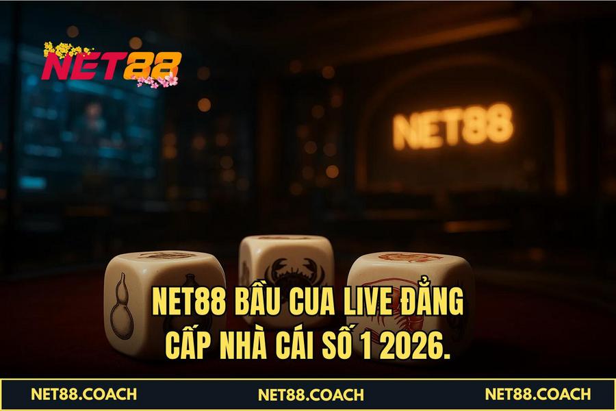 NET88 Bầu Cua Live đẳng cấp nhà cái số 1 2026.